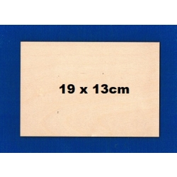 SKLEJKA #3mm Podkładka 19x13cm , podkładka 19x13cm, deseczka19x13cm / 03100 / baza